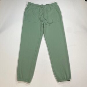 American Eagle Tomgirl Jogger Pants Womens Medium Sage Green Low Rise New